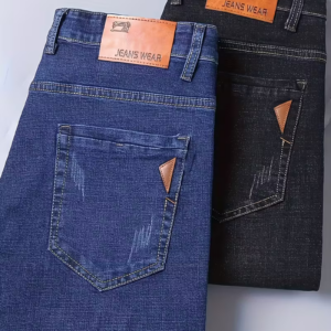 Men’s Business Casual Faux Denim
