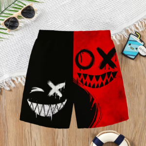 Creative Patterned Shorts For Boys